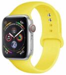 Apple Watch 42/44/45 mm Beline Silicone óraszíj citromsárga