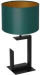Luminex Lampă de masă 1xE27/60W/230V 45 cm verde/aurie (LU3405)