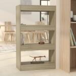vidaXL Bibliotecă/Separator cameră, stejar sonoma, 60x30x103 cm, PAL (811658) Biblioteca