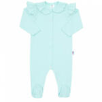 NEW BABY Baba pamut kezeslábas New Baby Stripes jégkék - pindurka - 7 390 Ft