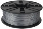 Gembird Filament 3D nyomtatókhoz PLA ezüst 1.75mm 1kg Gembird (3DP-PLA1.75-01-S)