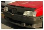 AutoStyle Защитен предпазител на капака за Alfa Romeo 164 1988-1998 черен PB 901077