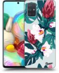 Picasee Husă transparentă din silicon pentru Samsung Galaxy A71 A715F - Rhododendron