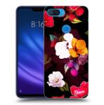 Picasee Husă transparentă din silicon pentru Xiaomi Mi 8 Lite - Flowers and Berries