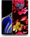 Picasee Husă neagră din silicon pentru Samsung Galaxy Note 9 N960F - Dark Peonny