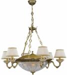 Reccagni Angelo Candelabru din alama design italian 6502 (RA-L. 6502/6+4)