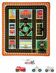 Melissa & Doug Covoras de joaca si masinute utilitare Oraselul (MD9406)