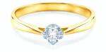 SAVICKI Inel de logodnă SAVICKI: aur bicolor, diamant - savicki - 4 753,00 RON
