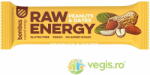 BOMBUS Baton Proteic cu Arahide si Curmale fara Gluten Raw Energy 50g