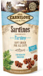 CarniLove Cat Semi Moist Snack Sardine Enriched & Parsley- Szardínia Hússal és Petrezselyemmel 50g