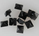 Black & Metal Piramide metalice NEGRU - 10pcs - CW-076