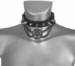 Leather & Steel Fashion Guler (ham pentru pantofi) THE DEVIL'S KISS INVERSED CROSS - LSF3 28