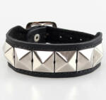 Black & Metal Brățară piramidală 1 - BWZ-013