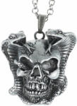 Leather & Steel Fashion Colier cu pandantiv Skull - LSF4 63