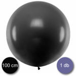 PartyDeco S. r. o Gömb lufi, pasztel fekete, 100 cm