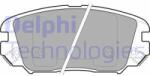 DELPHI set placute frana, frana disc DELPHI LP1974 (LP1974)