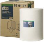 Tork Tisztítókendő tekercses 1 rétegű 25cm W1/W2/W3 rendszer nagy teljesítményű Tork Premium fehér (53013 (KHH382)