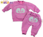 Baby Nellys Trening Baby Nellys - Ursuleț de pluș - roz evidențiază