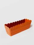 Sterk Plast Jardiniera rustic, 60X12X13.5 cm, Plastic Maro (MGH-71051)
