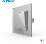 LIVOLO Intrerupator mecanic dublu cap scara Livolo serie noua (VL-2FCMKS-1IP-P7E)