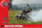 Airfix M4A3(76)W Battle of the Bulge 1: 35 makett harcjármű (A1365) (A1365) - jatekmakettcentrum