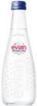 Evian 0, 33l szénsavas ásványvíz ÜVEG palackban