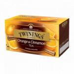 TWININGS Fekete tea 25x2g Twinings Narancs Fahéj (1MARED051F)