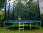 Sportmann Set trambulina Sportmann 430 cm, Verde