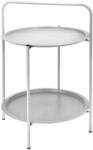 ProGarden Masă, gri mat, 50x66 cm, rotund X99000830 (436308)