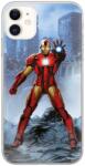 Marvel Apple iPhone 11 Pro Max (6.5) Iron Man 006 hátlap tok, (Kék)