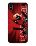Marvel Apple iPhone 11 Pro Max (6.5) Deadpool 002 hátlap tok, piros