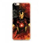 Marvel Samsung Galaxy S21 Ultra Iron Man 003 hátlap tok, (Piros)