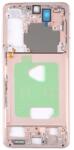 Samsung G996 Galaxy S21+ 5G, S21 Plus 5G lcd keret (középső keret) arany, rózsaszín, pink OEM
