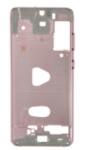 Samsung G980, G981 Galaxy S20, S20 5G lcd keret (középső keret) pink, rózsaszín OEM