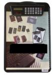 Sakota Felírótábla A4 kemény műanyag számológéppel fekete (RED00486)