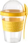 Titiz TZ-AP-9199-Чаша с капак и лъжичка за йогурт 600ml (0130315)