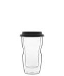 Luigi Bormioli DRINK & DESIGN - Small - Термо чаша със силиконов капак - двустенна - 340мл - 1бр - 12836 (0110501)