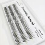 Splendor Lashes Gene false smocuri matase Excentric Natural curbura C marime S 10 mm 120 buc