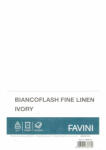  Carton carti vizita, ivory, FAVINI Biancoflash Fine Linen, A4, 250 g/mp, 100 coli/top