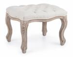Bizzotto Set 2 tabureti crem Diva 53x42x38 cm (0743255)