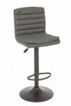 Bizzotto Set 2 scaune bar Connor gri 41x50x115.5 cm (0733354)