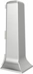 VOX Profile Colt exterior pentru plinta Linela 411, argintiu, set doua bucati