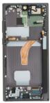 Samsung GH82-27488A Gyári Samsung Galaxy S22 Ultra 5G OLED kijelző érintővel fekete kerettel előlap (GH82-27488A)