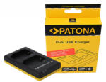 Patona Sony NP-BX1 Patona dupla USB C fényképezőgép akkumulátor töltő (1974) (PATONA_DUPLA_USB_C_NP-BX1)