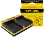 Patona Sony NP-FZ100 Patona dupla USB-s fényképezőgép akkumulátor töltő (191683) (PATONA_DUPLA_USB_NP_FZ100)