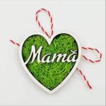 Gravolo Martisor cu licheni verzi pentru Mama (C884)