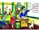 EURO-DLF La scoala - Plansa educativa