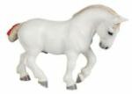 Papo Figurina Percheron alb cal de povara, Papo Figurina
