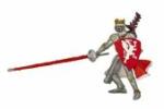 Papo Figurina Rege cu blazon Dragon rosu, Papo Figurina