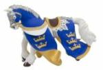 Papo Figurina Calul Regelui Arthur, albastru, Papo Figurina